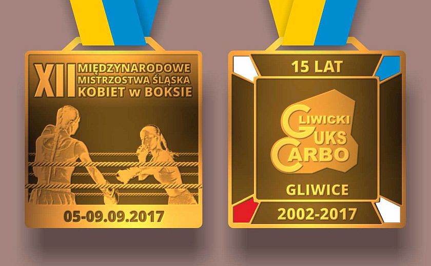 Medale Międzynarodowych Mistrzostw Śląska Kobiet w Boksie - Gliwice 2017