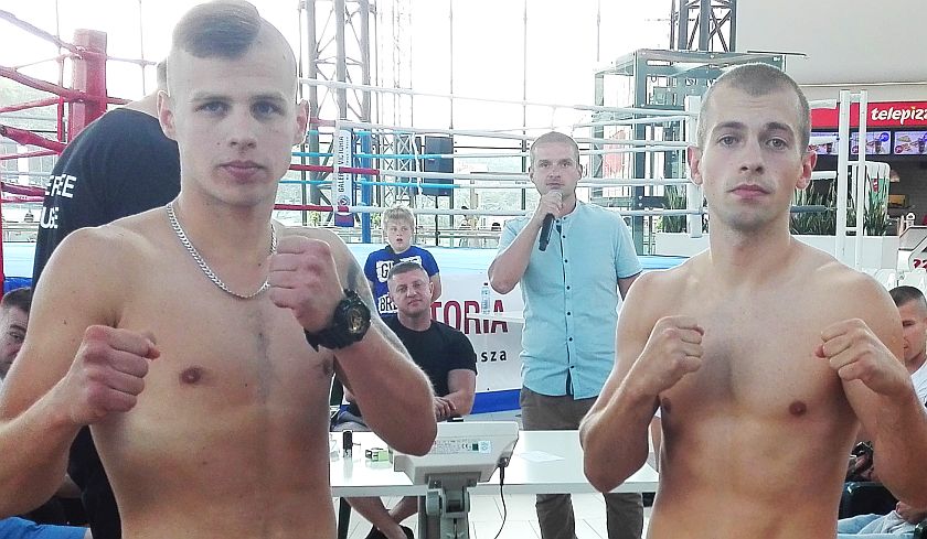 Walka Ekstra Ligi Boksu Olimpijskiego Dominik Dec vs Marcin Hejosz