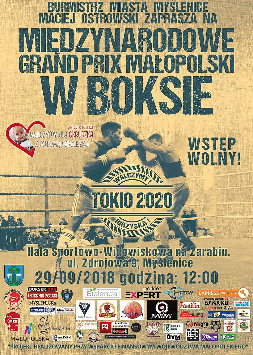 Międzynarodowe Grand Prix Małopolski i akcja ratowania najmłodszego wojownika w Myślenicach - Kraków