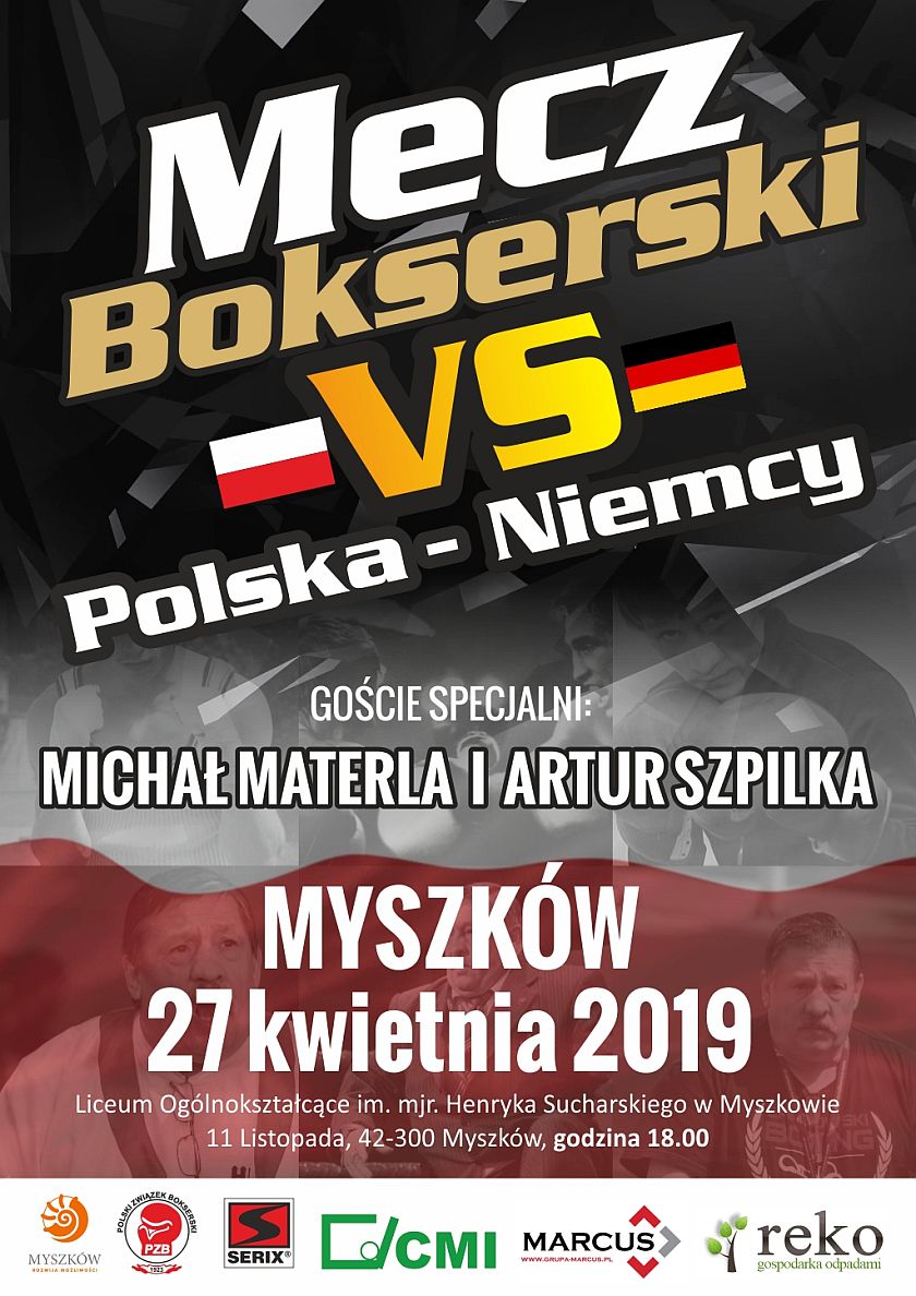 Międzynarodowy Mecz Polska vs Niemcy w Myszkowie