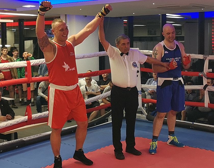 +91kg Wojda Krzysztof (Polska) - Jason English (Irlandia)