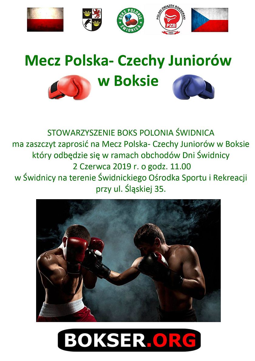 Mecz juniorów Polska vs Czech w Świdnicy