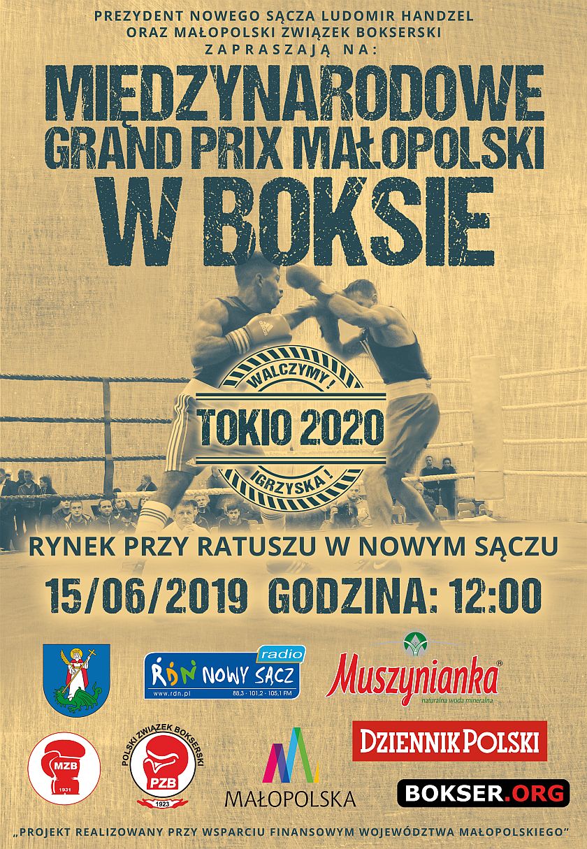Międzynarodowe Grand Prix Małopolski w Boksie - Nowy Sącz - Rynek