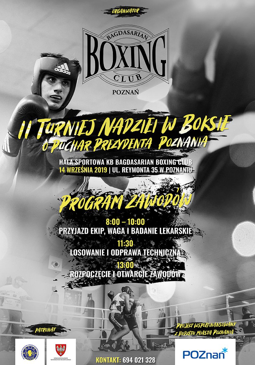 KB Bagdasarian Boxing Club Poznań Turniej Nadziei Olimpijskich