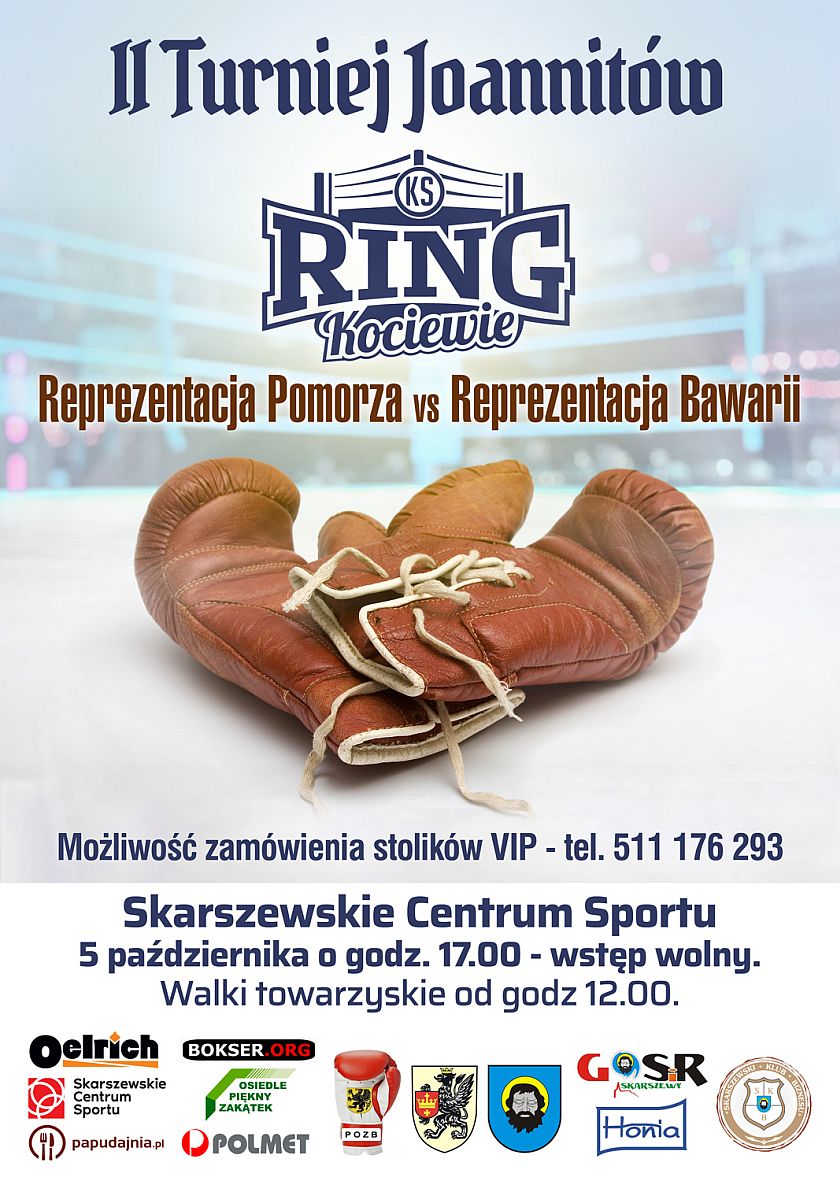 II Turniej Joannitów w Skarszewie - Ring Kociewie -Łukasz Rusiewicz