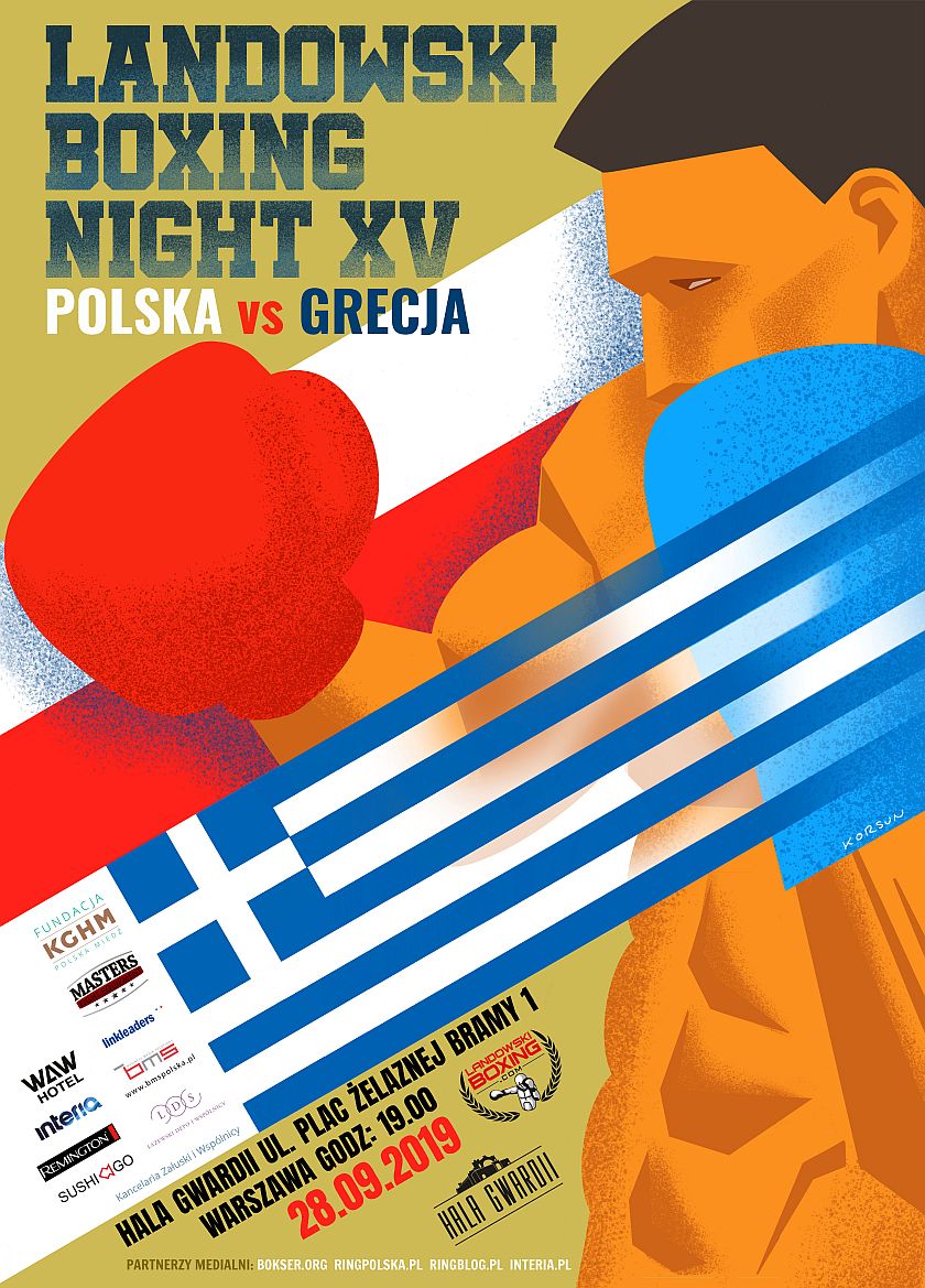 Landowski Boxing Night - Hala Gwardii - Plac Żelaznej Bramy 1
