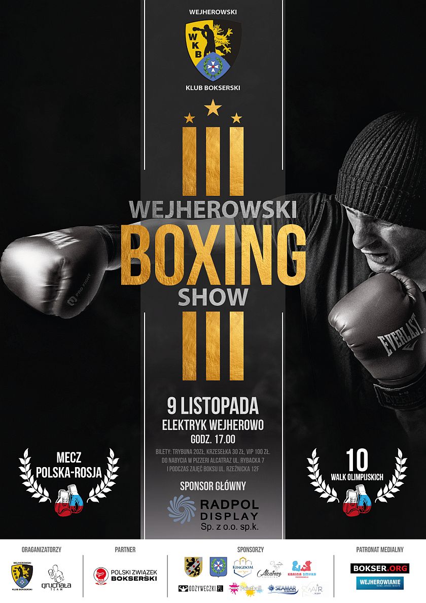 III Wejherowski Boxing Show - Gruchała Team - Elektryk Wejherowo