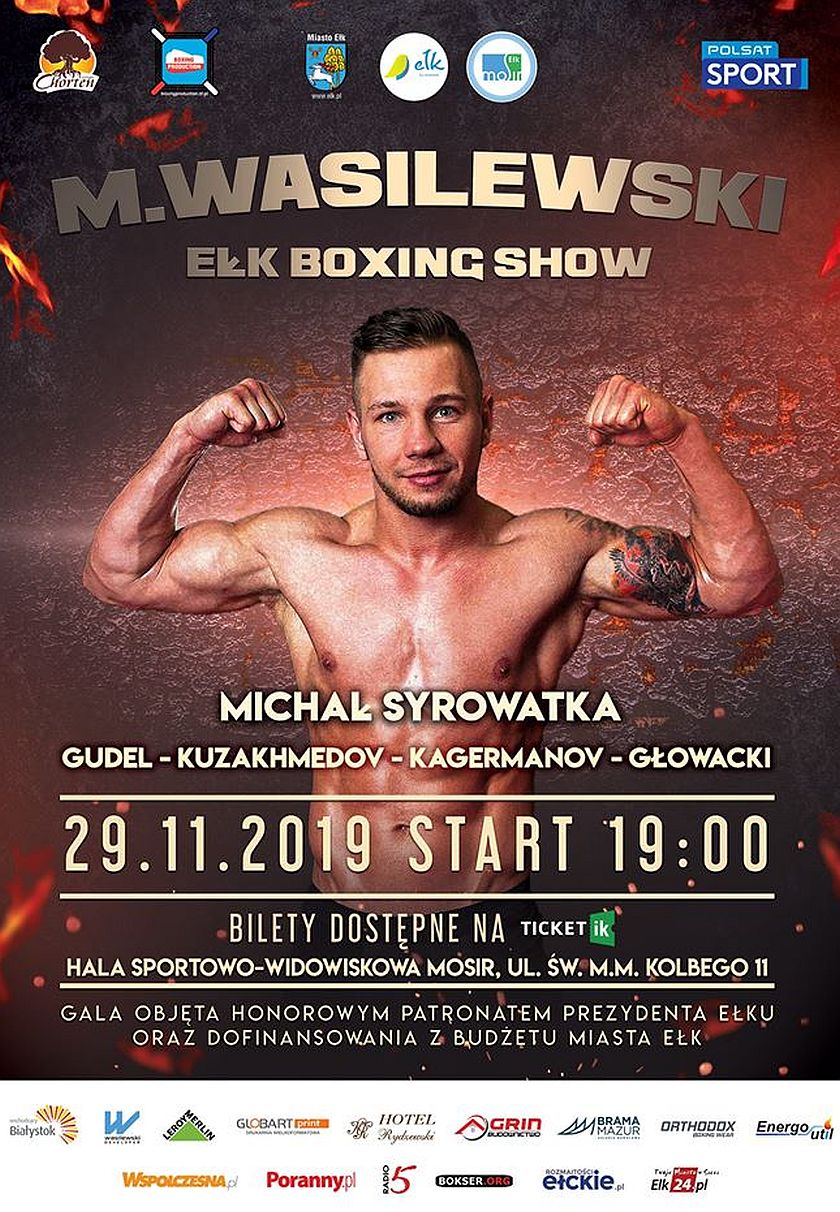 Wasilewski Boxing Show 2019 Ełk - Dariusz Snarski Horten Boxing Białystok