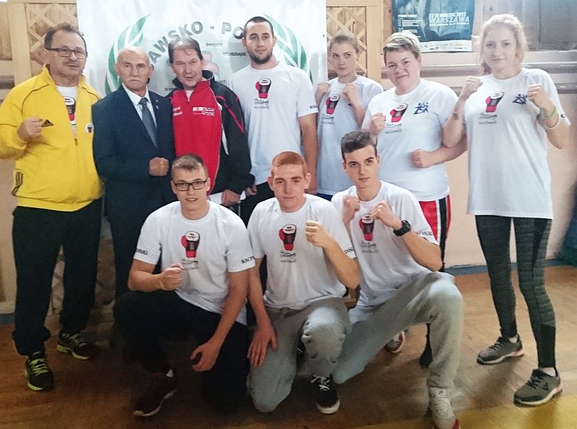 Klub Start Włocławek z mistrzem olimpijskim Marianem Kasprzykiem