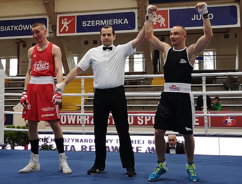 69kg Dawid Oelrich (Ring Kociewie) vs Miłosz Edelmuller (Golden Team Nowy Sącz)