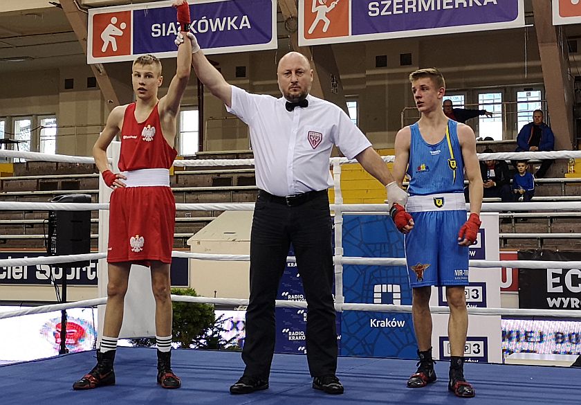 52kg Gabriel Blezień (Polska) vs Oskar Dębinski (Polska)