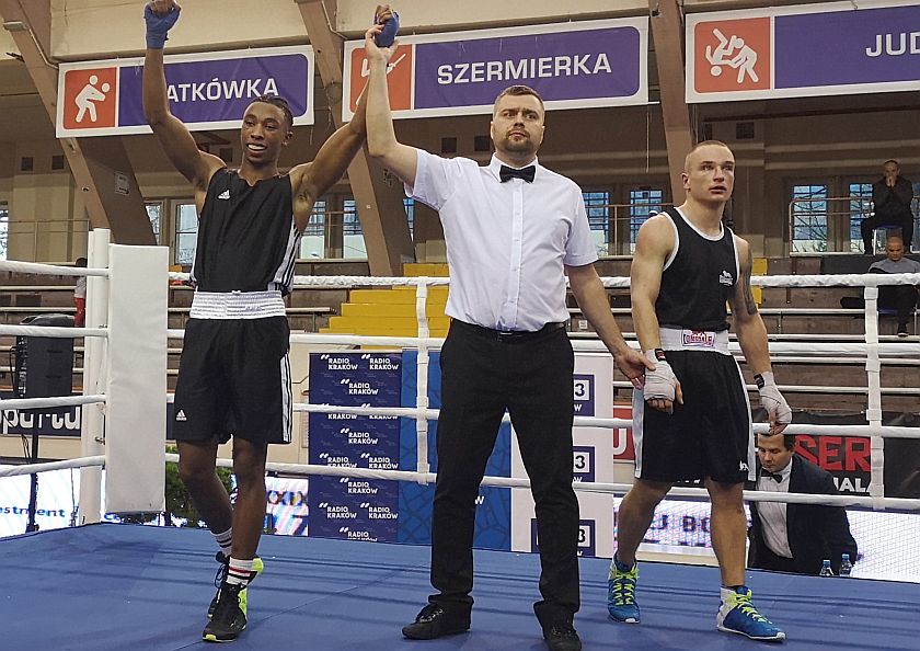 69kg Zidane Semedo (Francja) vs Miłosz Edelmuller (Golden Team Nowy Sącz)