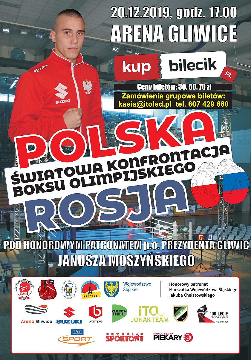 Światowa Konfrontacja Boksu Olimpijskiego - Arena Gliwice