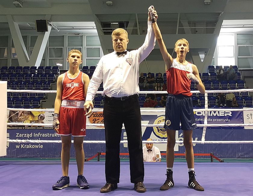 Dawid Orzech (BKB Magic Boxing Brzesko) vs Szymon Gibek (Hutnik Kraków)