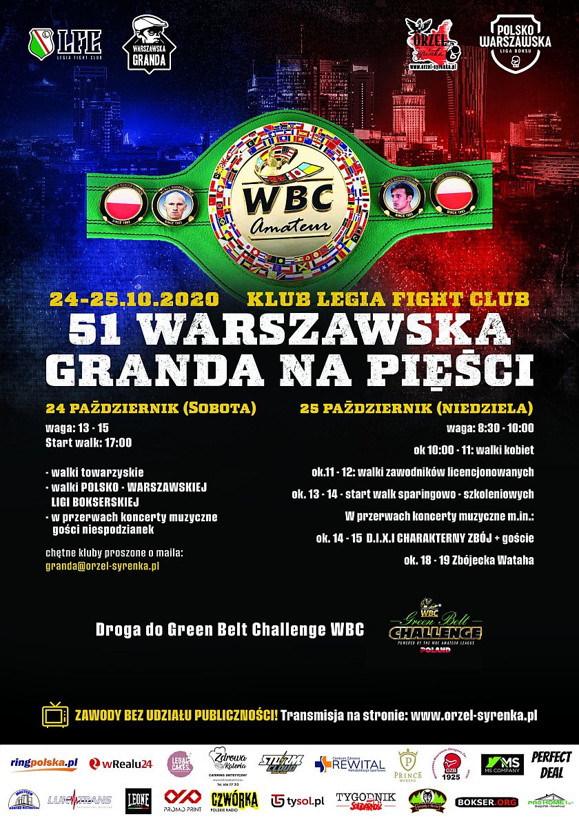 Warszawska Granda i Amatorski Pas WBC