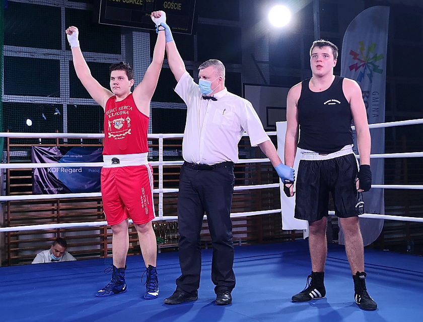Maksymilian Kula (BBS Krakowa) vs Antoni Zaremba (Magic Boxing Brzesko)