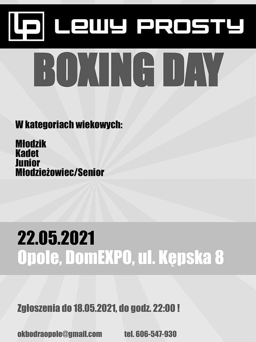 Lewy Prosty 'Boxing Day' DomEXPO Opole
