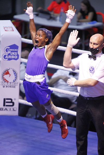 Międzynarodowe Mistrzostwa Śląska Kobiet w Boksie wyniki walk finałowych seniorek Olympic Boxing