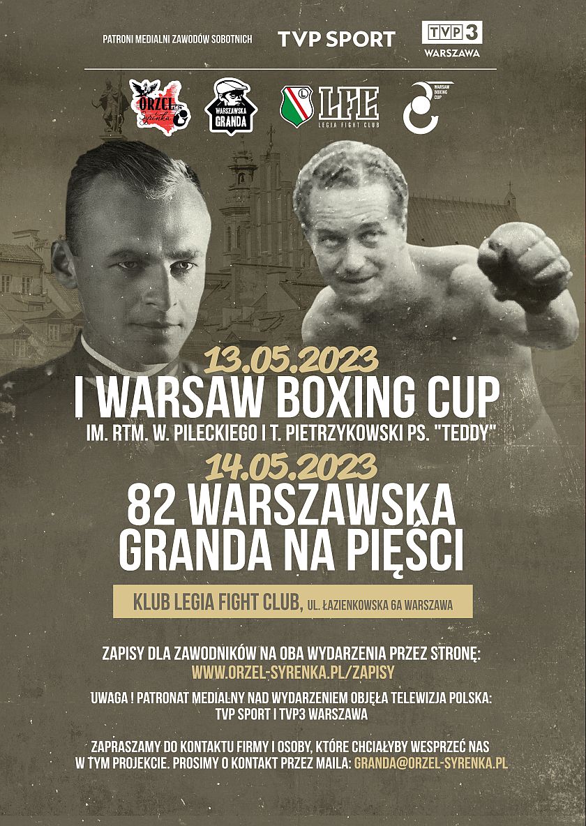 Warszawska Granda Legia Fight Club Torwar Łazienkowska 6a