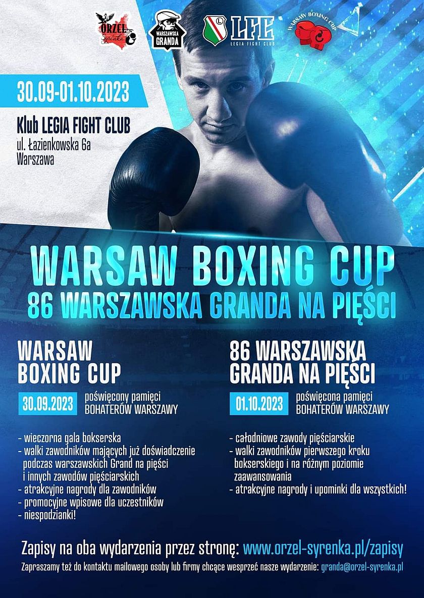 Warszawska Granda na pięści - Boks Olimpijski - Warsaw Boxing CUP Torwar