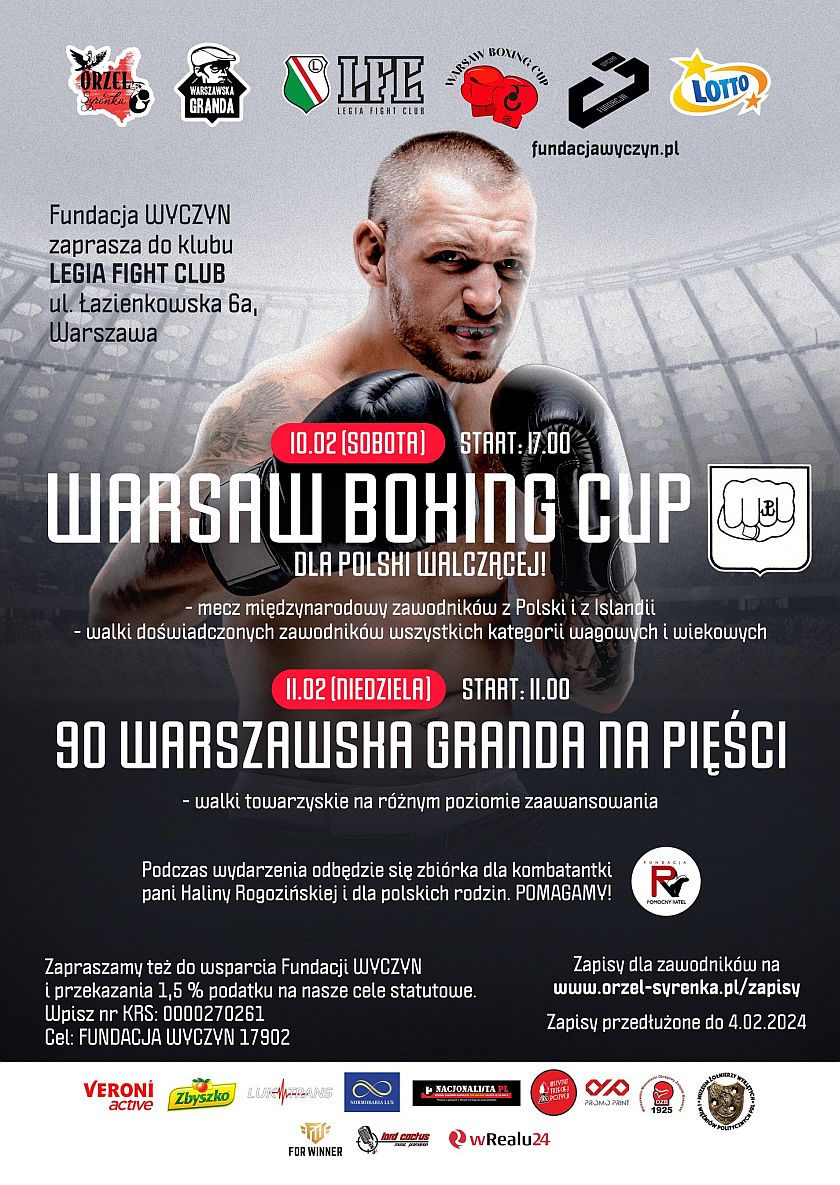 Warsaw Boxing CUP i 90 Warszawska Granda