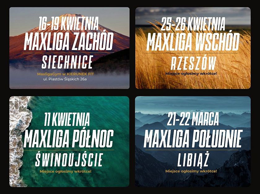 Max Liga Kalendarz rywaliizacji bokserskiej