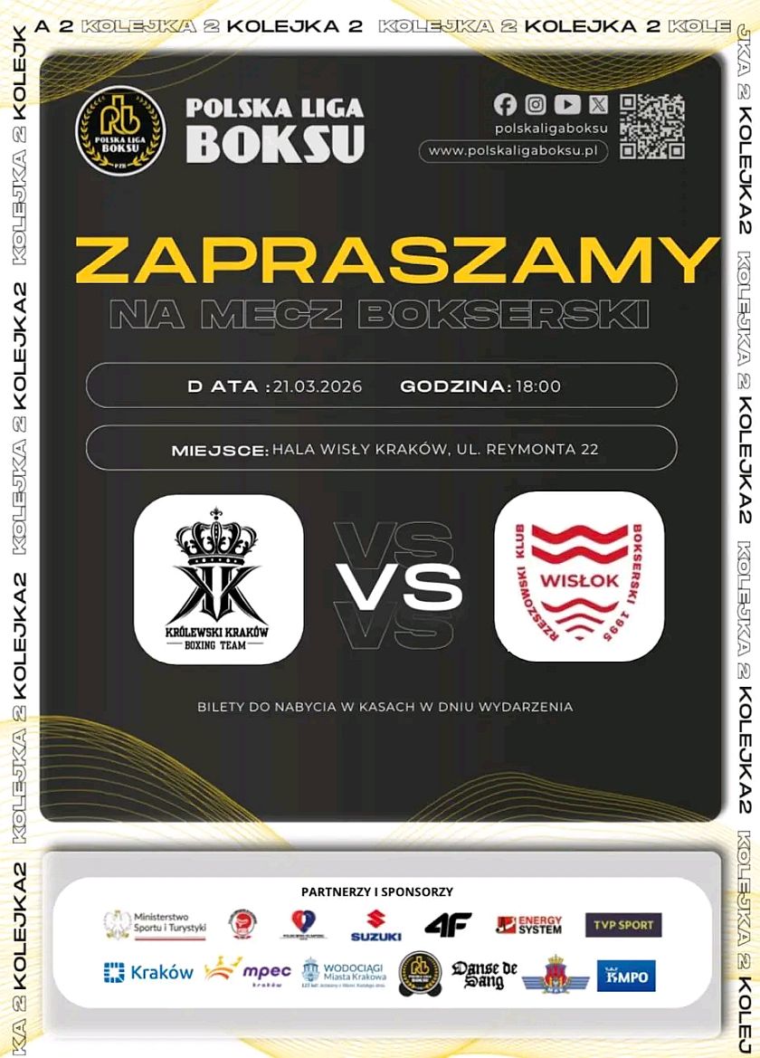 Królewski Kraków Polska Liga Boksu Golden Krakov