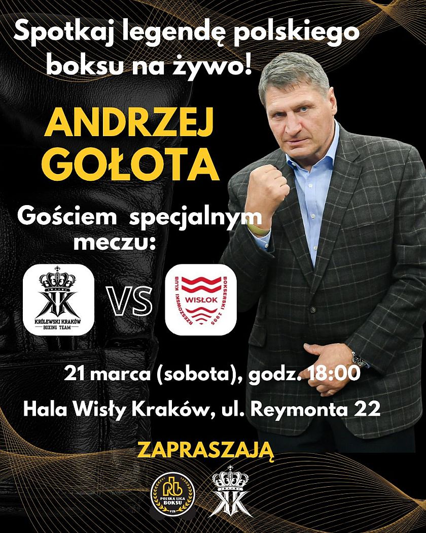 Gość Specjalny Gali Boksu OLimpijskiego - Andrzej Gołota
