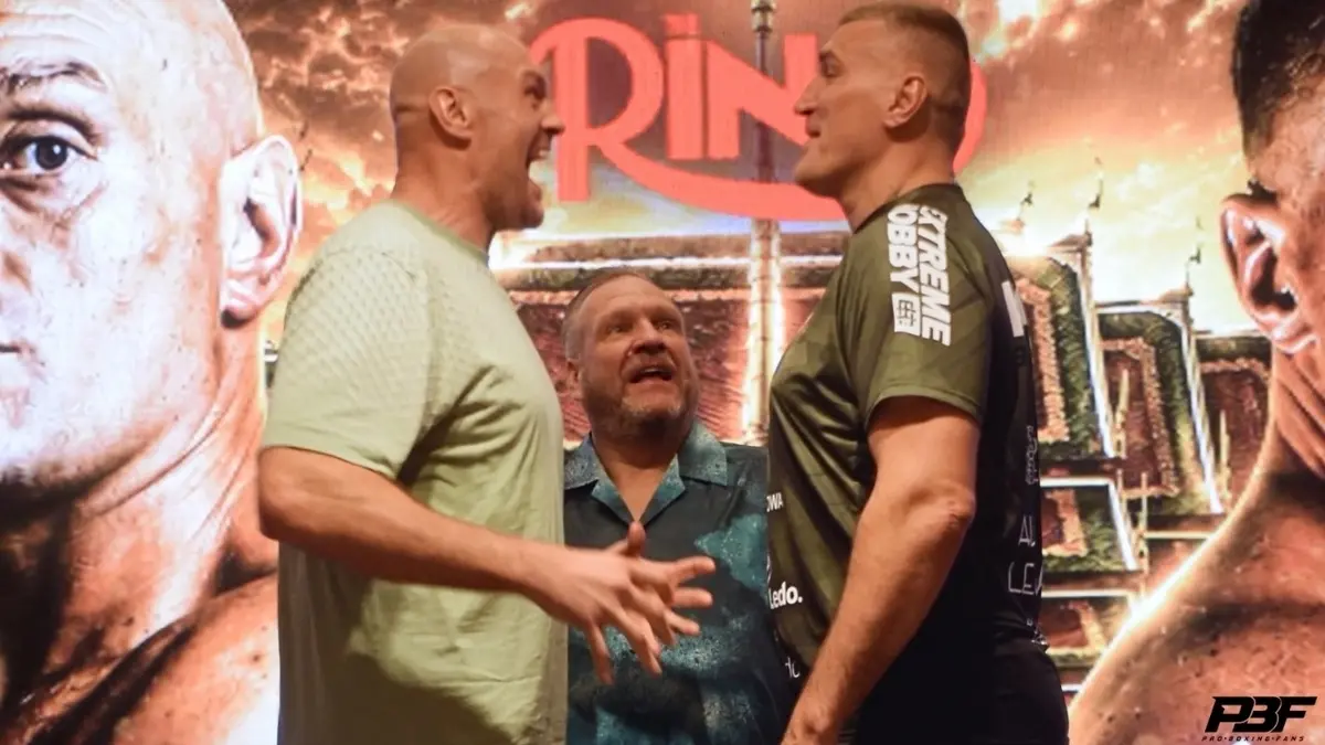 Wideo: Fury i Wach oko w oko