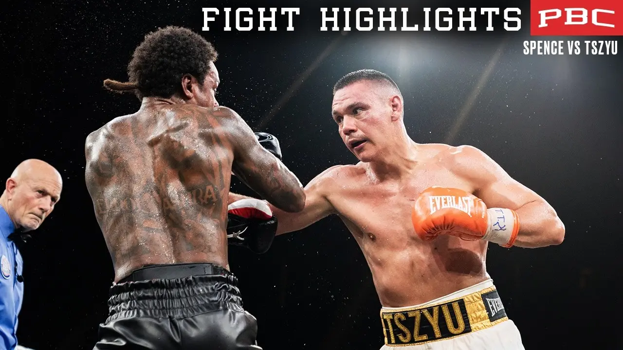 Wideo: Tszyu pokonał Spence'a
