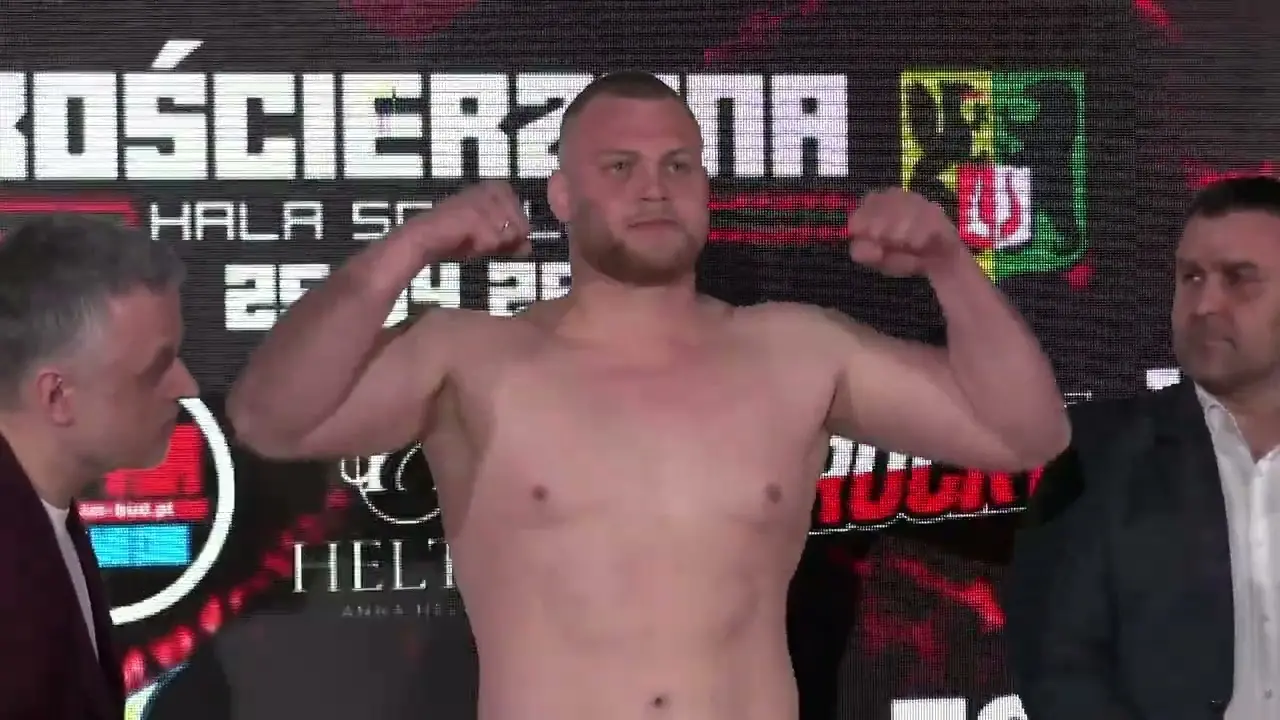 Ważenie: Meyna vs Wright