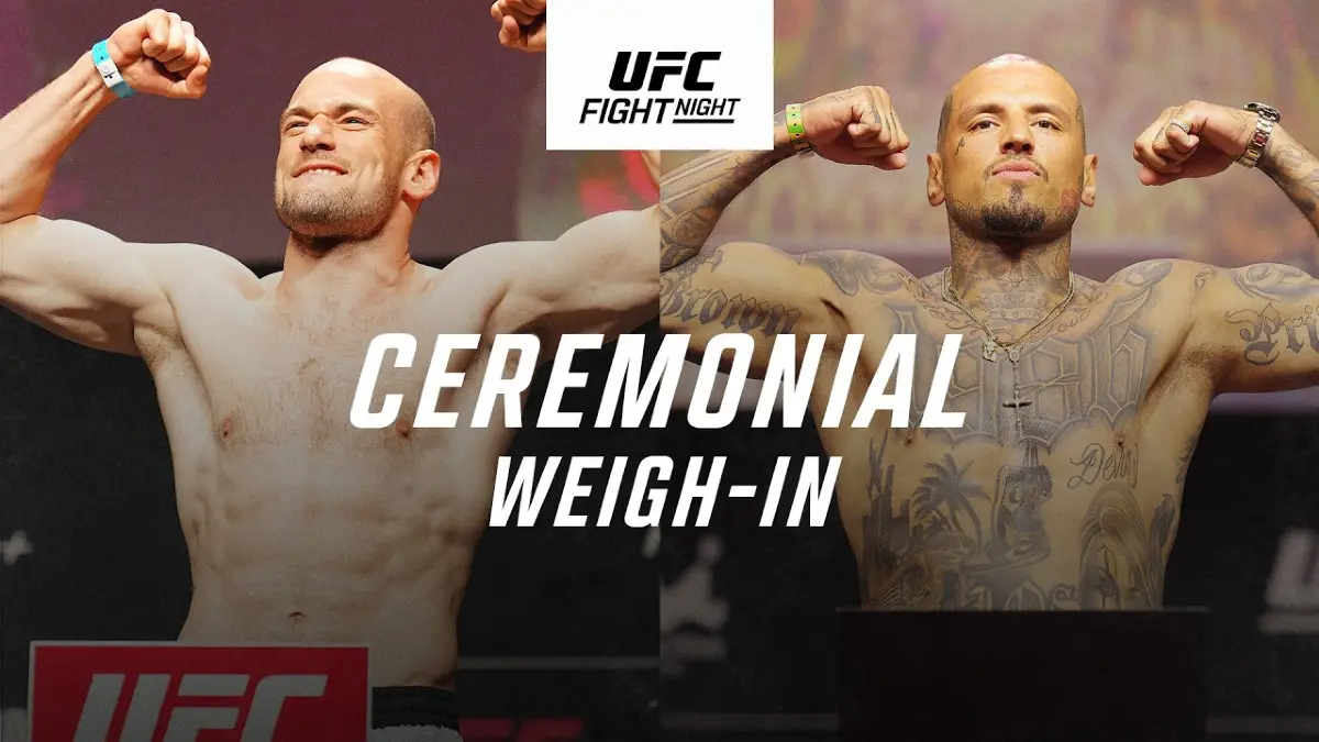 Na żywo: Ważenie przed galą UFC w Belgradzie