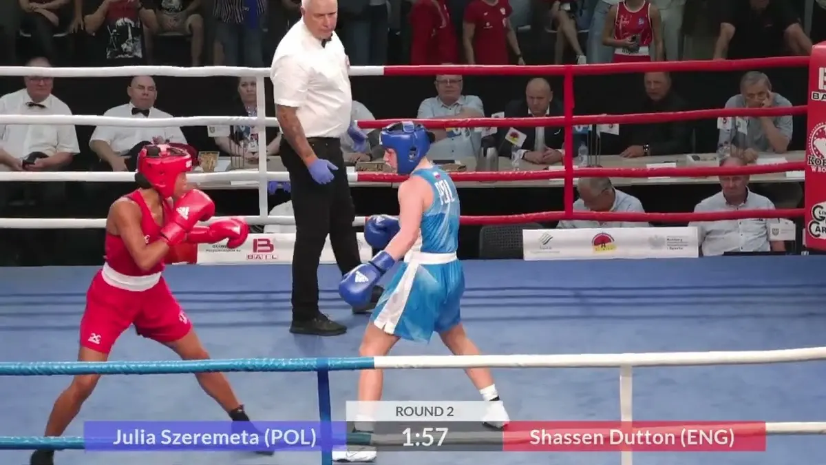 Wideo: Walka Julia Szeremeta vs Shassen Dutton (57 kg)